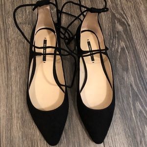 ZARA black flats